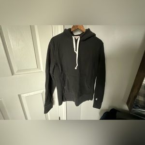 Black champion hoodie